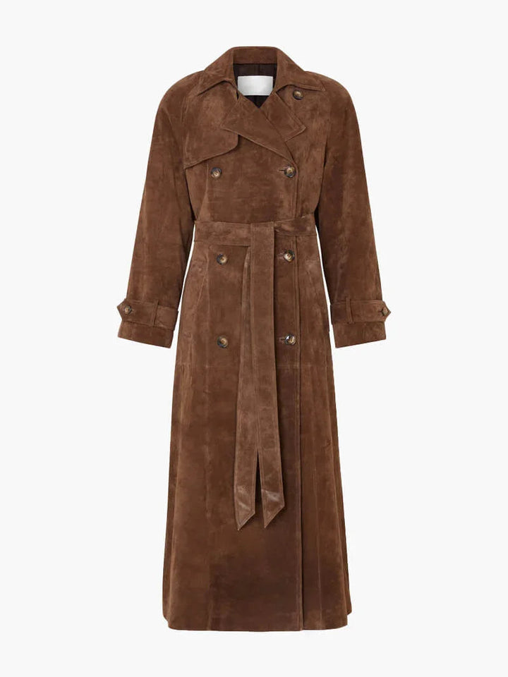 Elegantne trenchcoat talje siluetiga