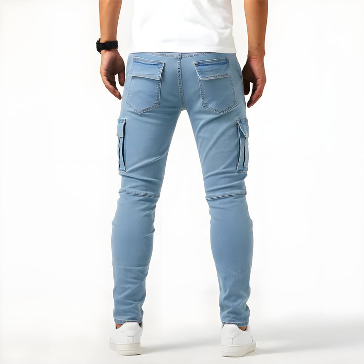 Samuel™ | Veniv Denim Cargo-Püksid